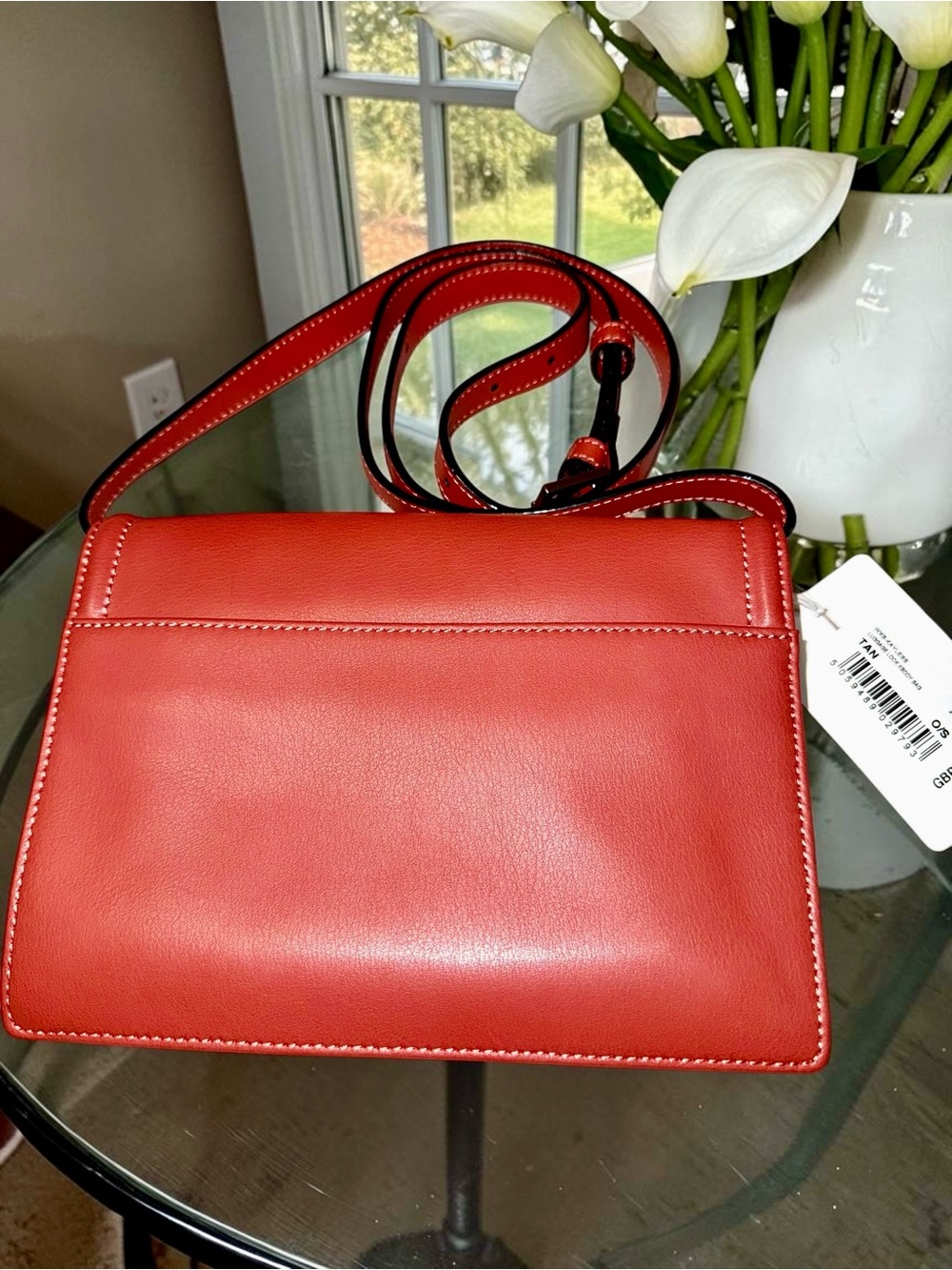 Ted Baker NWT Leather AND Suede Crossbody Bag with Snake-Print Panel - Picture 3 of 13